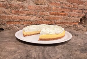 Tarte citron gingembre - restaurant Dînette Nantes
